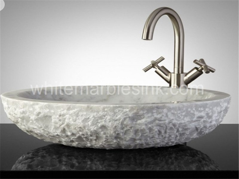 Whitemarble Sink Nature edge